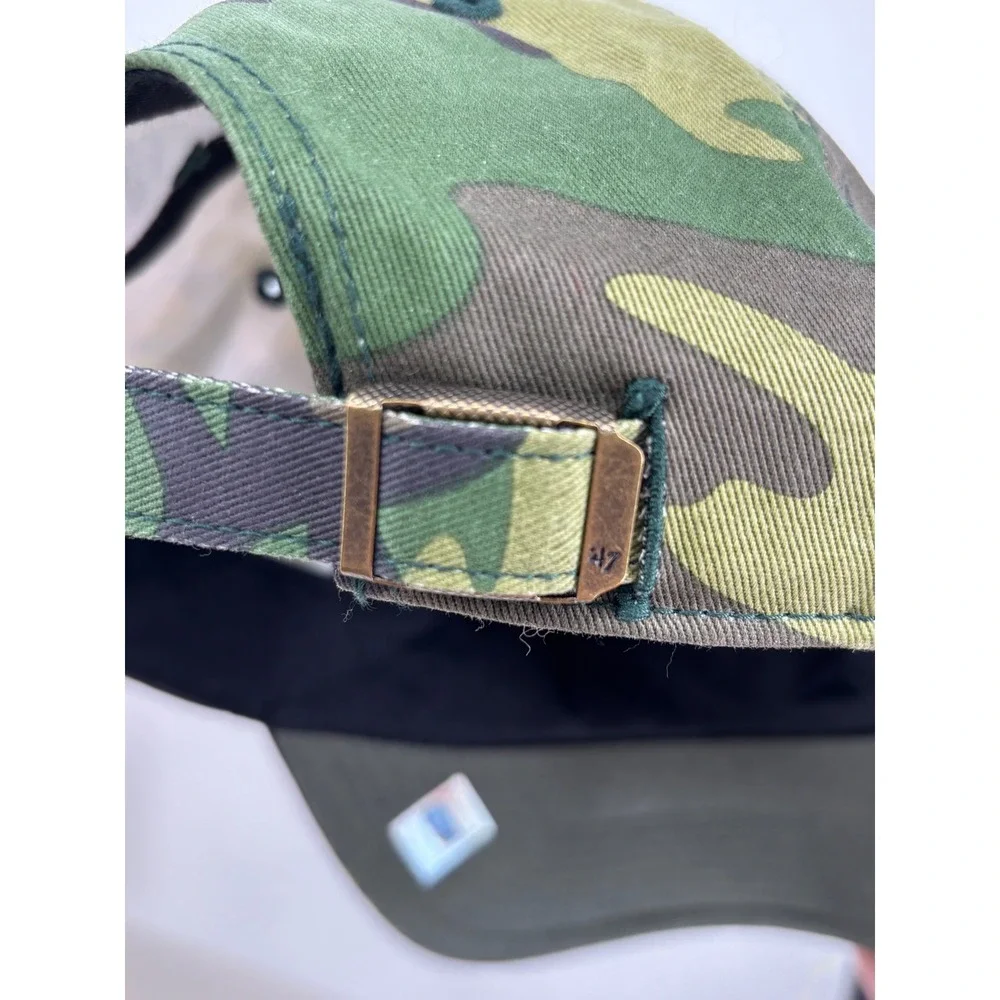 47 Brand Cleveland Cavaliers NBA Camo Adjustable Strapback Hat Mens OSFA Black C